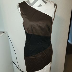 White House Black Market Cotton Sateen Dress